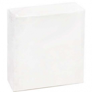Салфетки бумажные 1сл. 24*24 50л белые